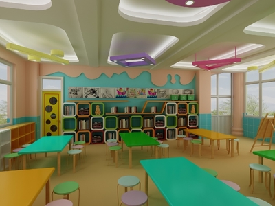 永昌小學特色功能室 圍棋室、閱覽室、美術室、音樂室與多媒體室的設計與整合